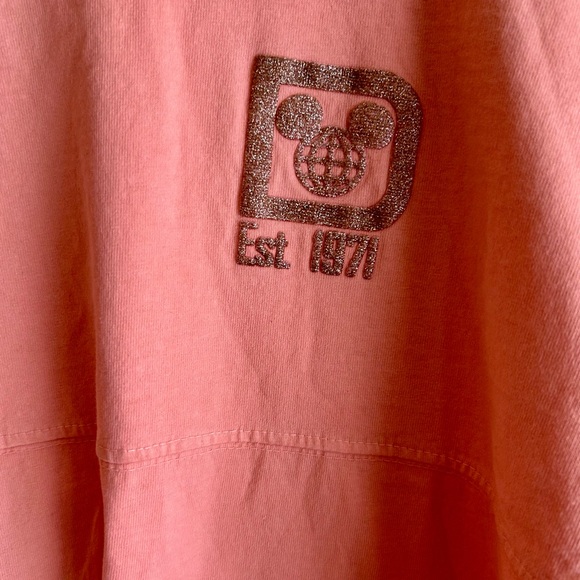Walt Disney Gold Glitter Spirit Jersey - Picture 4 of 5